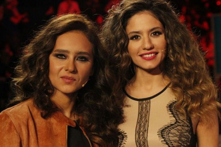 Tatiana Merheb Behind her TV show Scene